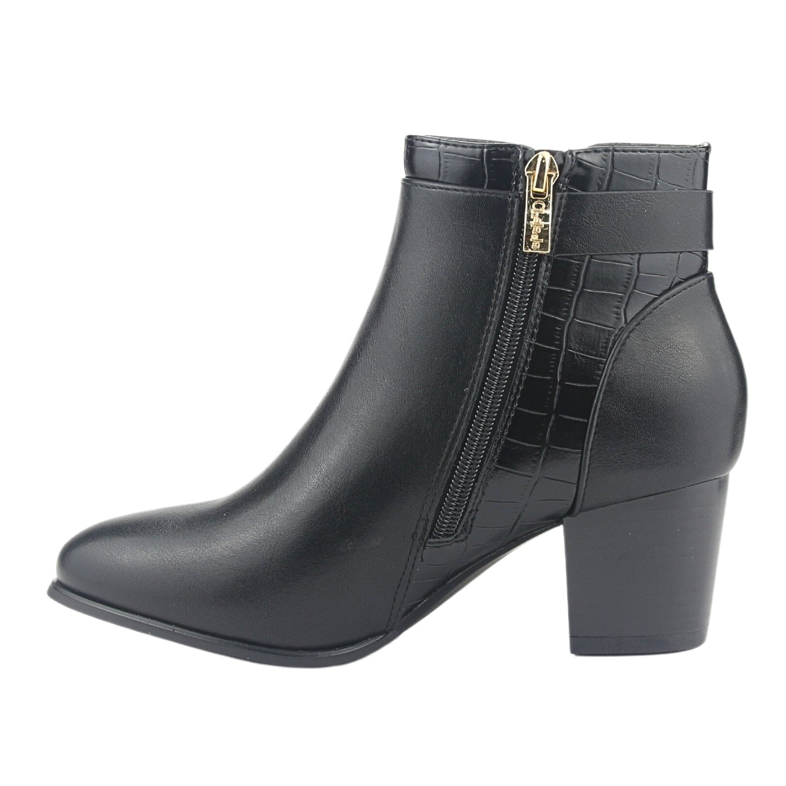 BOTIN CHALADA MUJER COSTA-2 NEGRO CASUAL - 2