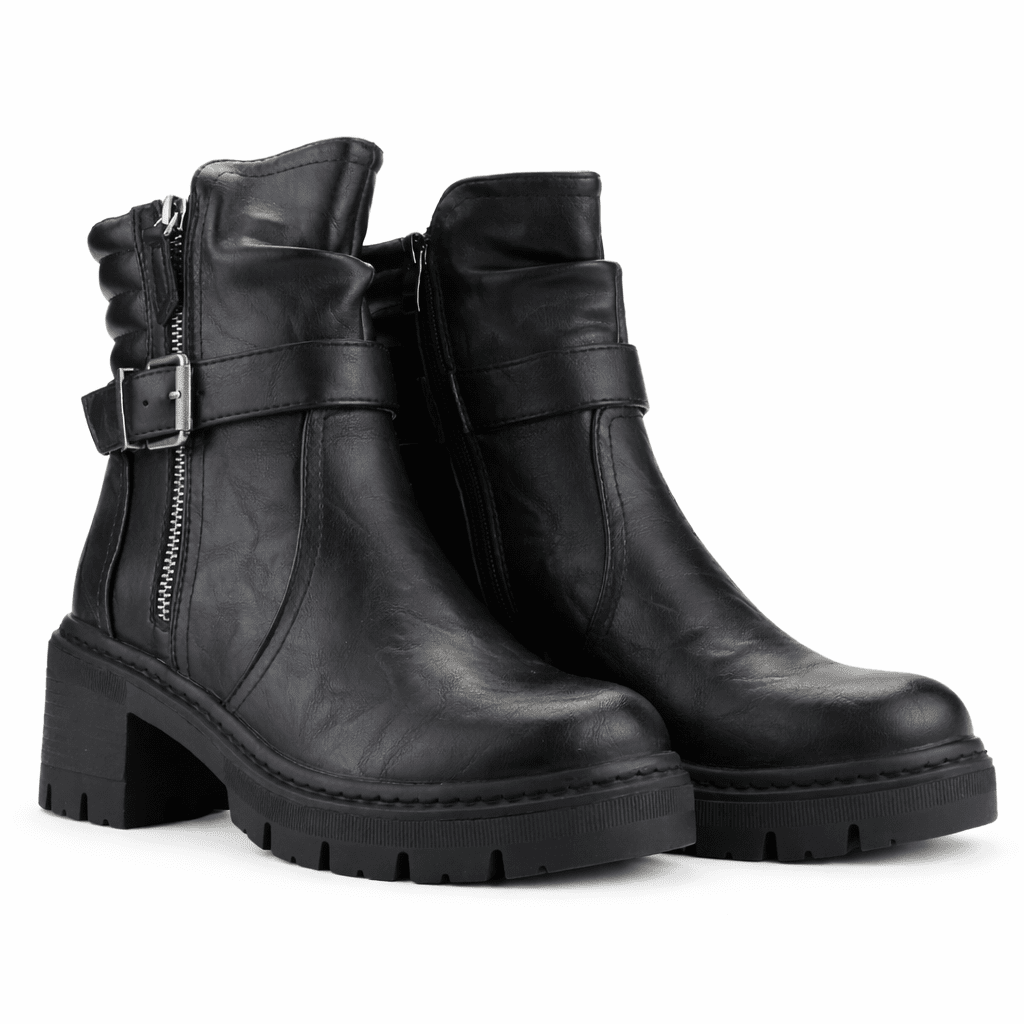BOTIN NEGRO MUJER CASUAL CHALADA OPHELIA - 5