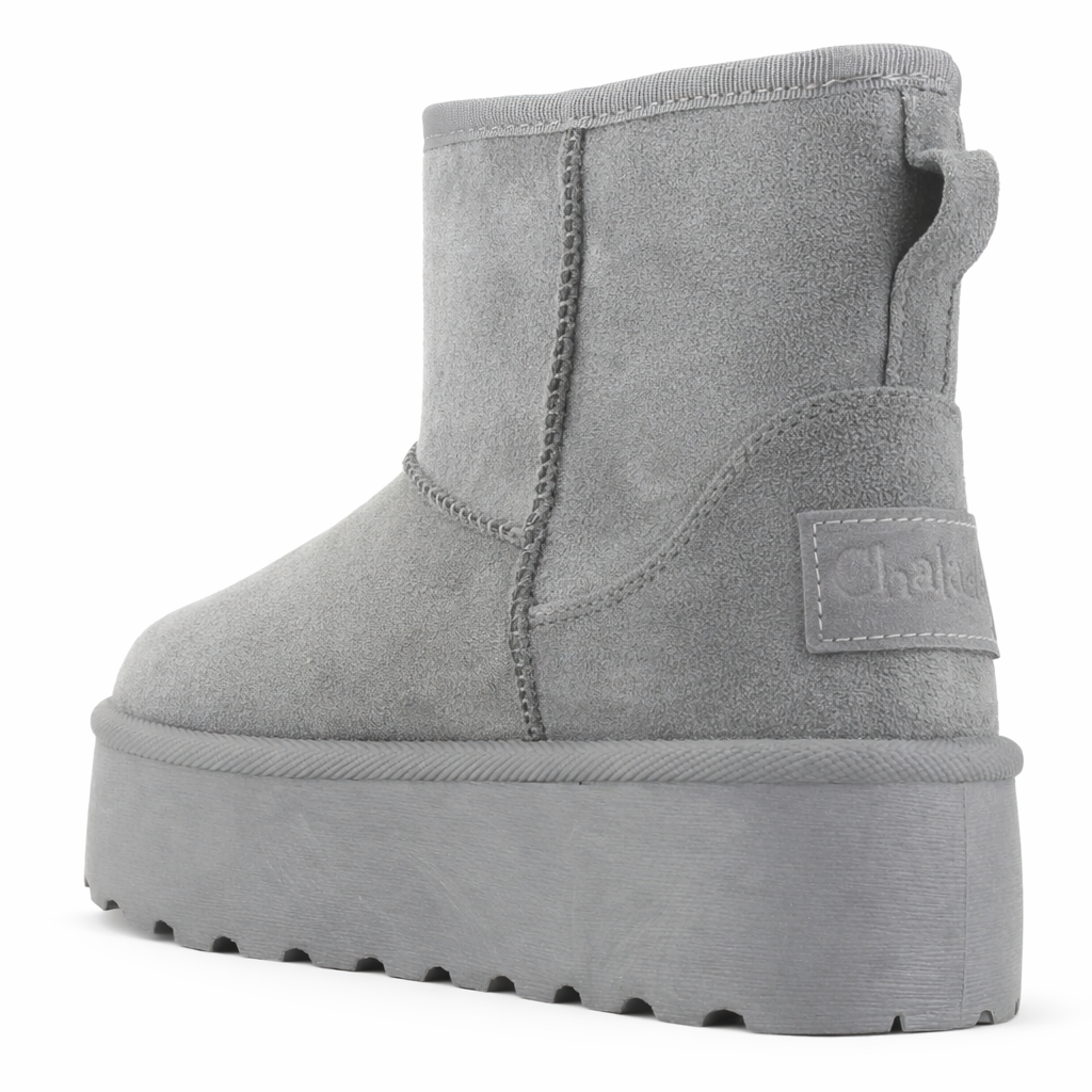 BOTIN GRIS MUJER CASUAL CHALADA PINGUIH - 4