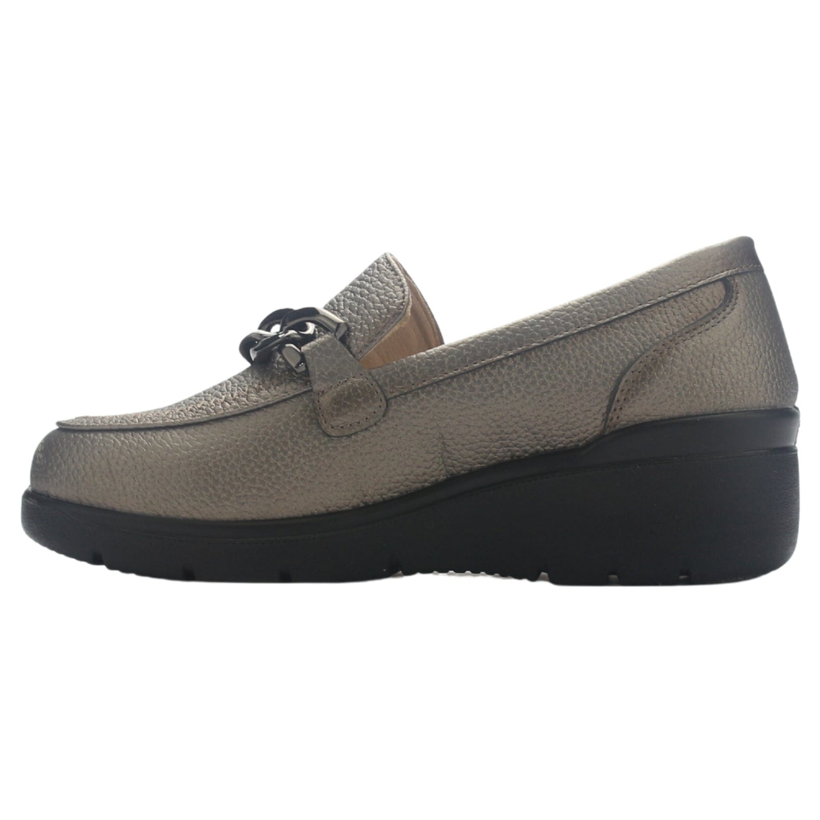 ZAPATO MUJER  CHALADA DEZA-5 PLATEADO CASUAL - 2