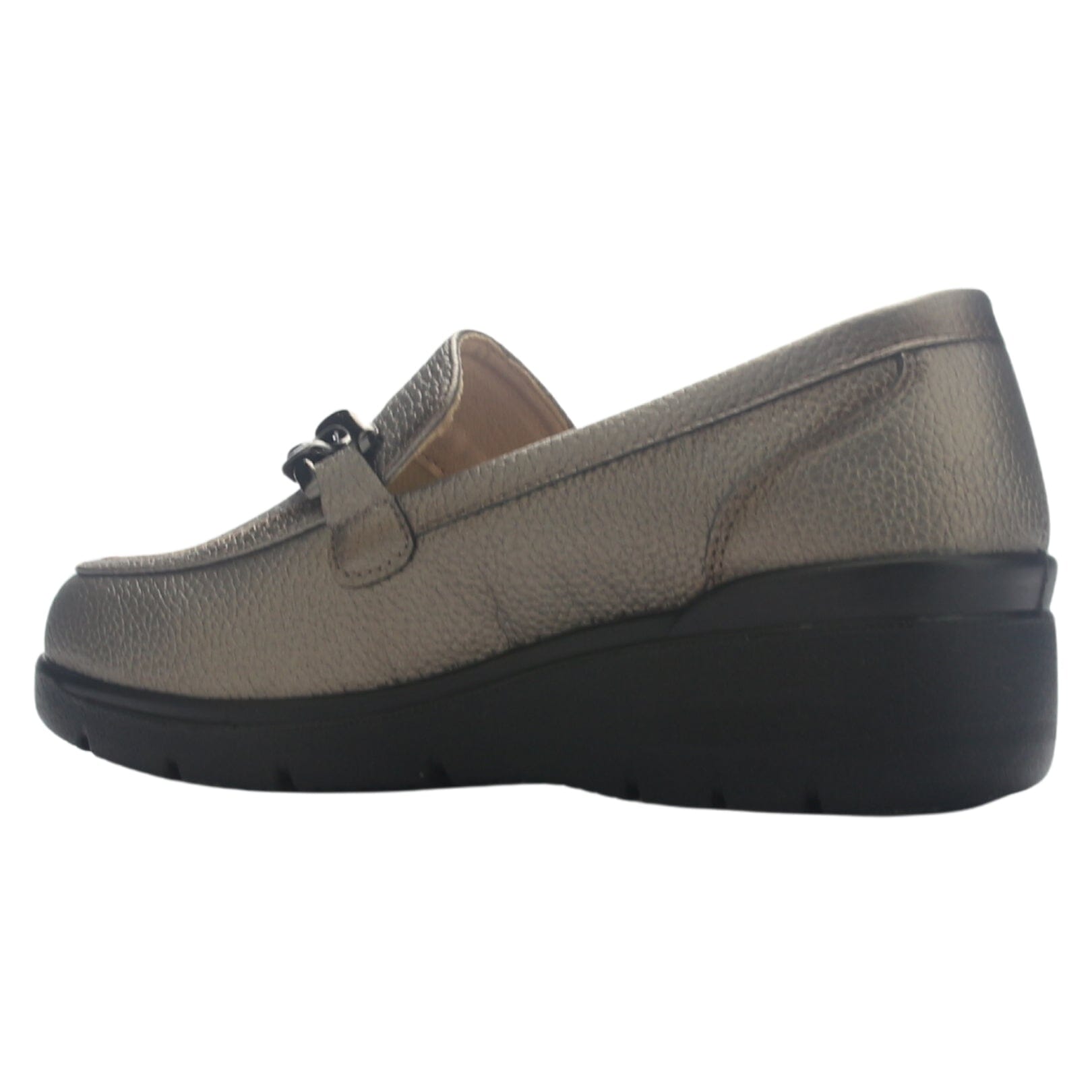 ZAPATO MUJER  CHALADA DEZA-5 PLATEADO CASUAL - 4