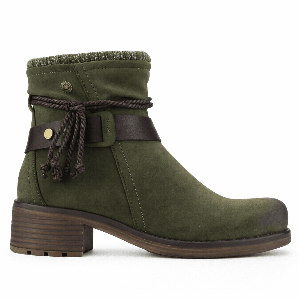 BOTIN OLIVA MUJER CASUAL CHALADA TORKE - 1