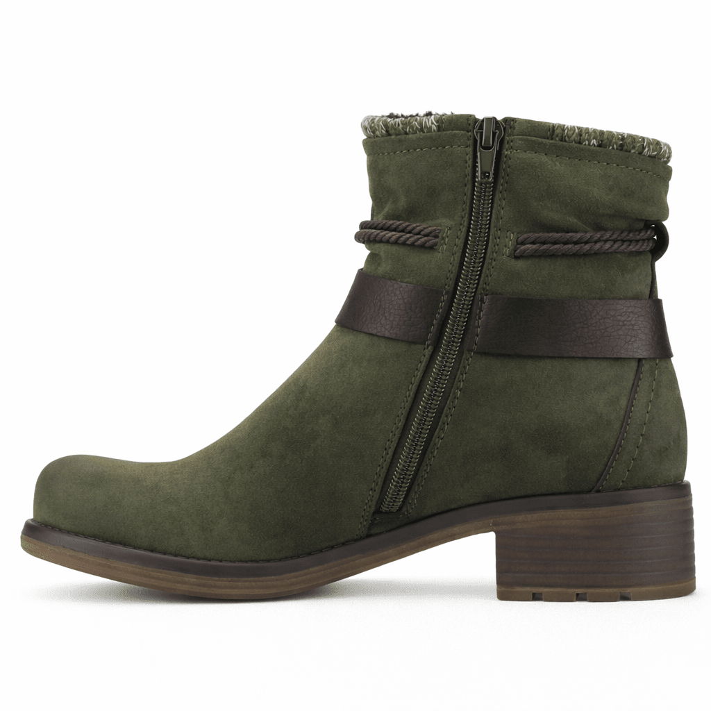 BOTIN OLIVA MUJER CASUAL CHALADA TORKE - 2