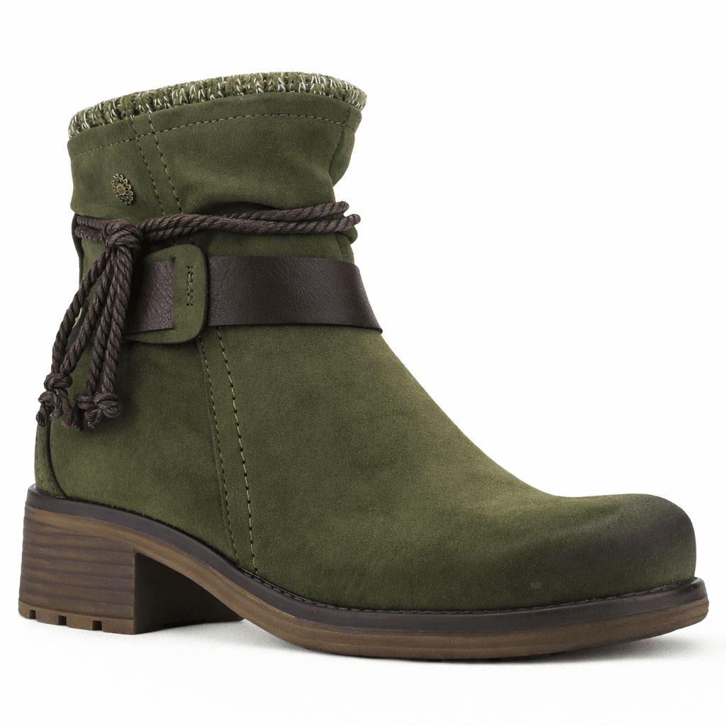 BOTIN OLIVA MUJER CASUAL CHALADA TORKE - 3