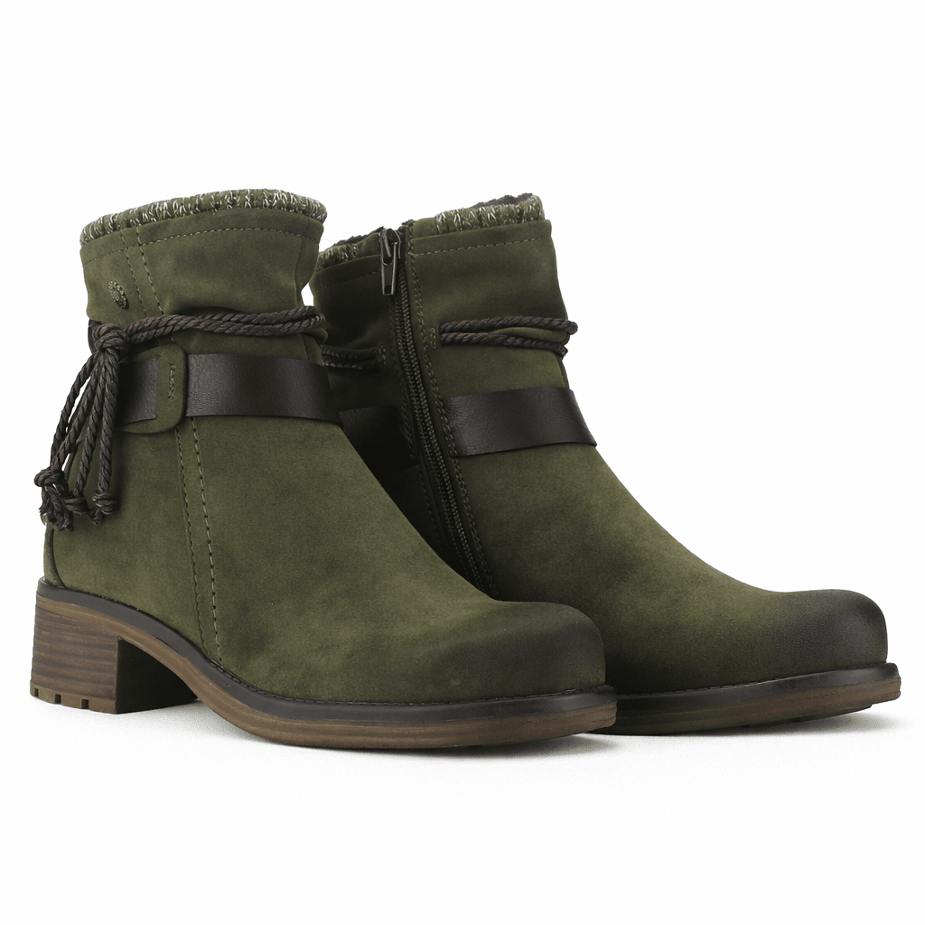 BOTIN OLIVA MUJER CASUAL CHALADA TORKE - 5