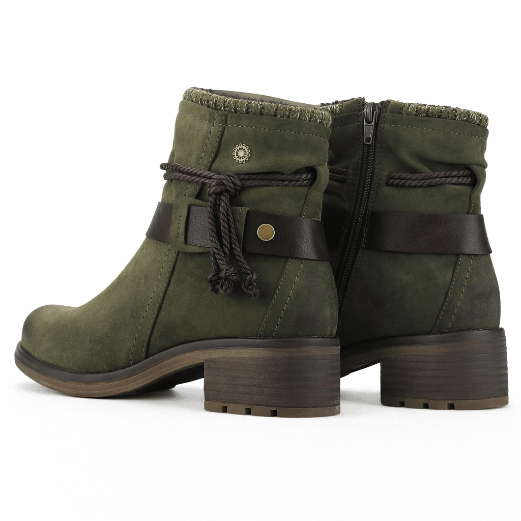BOTIN OLIVA MUJER CASUAL CHALADA TORKE - 6
