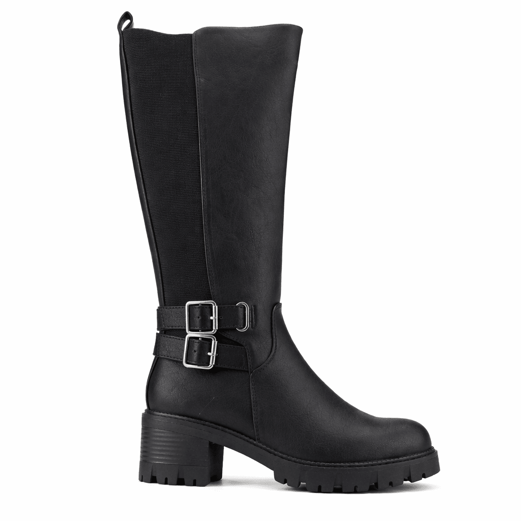 BOTA NEGRO MUJER CASUAL CHALADA SINDY - 1