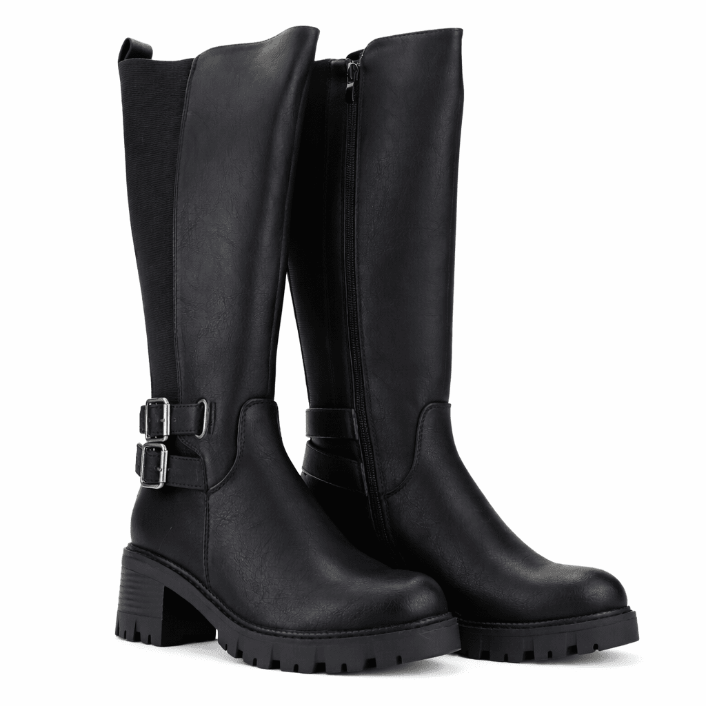BOTA NEGRO MUJER CASUAL CHALADA SINDY - 5