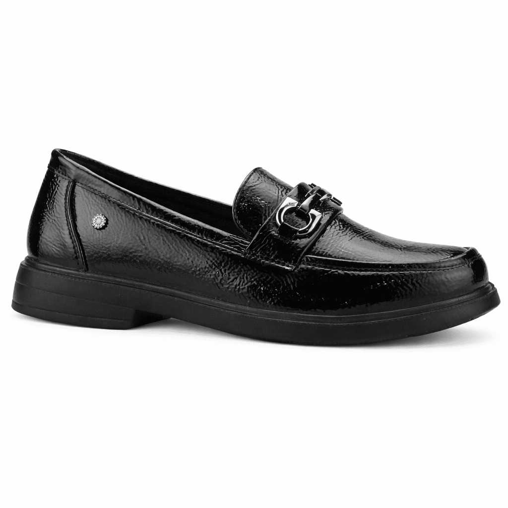 MOCASIN NEGRO MUJER CASUAL CHALADA PAROLE - 1