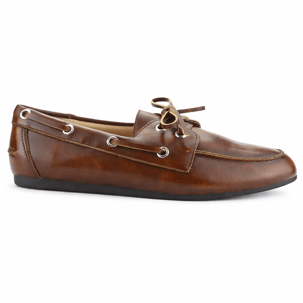 MOCASIN CAFÉ MUJER CASUAL CHALADA INKA - 1
