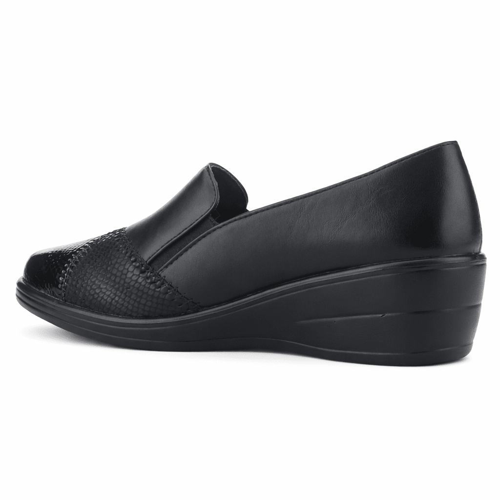 ZAPATO NEGRO MUJER CASUAL CHALADA OSNY - 2