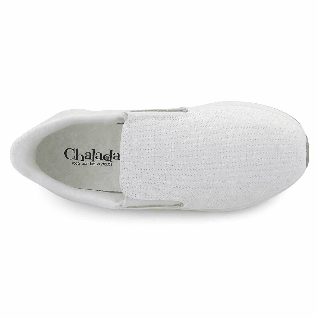 ZAPATILLA BLANCO MUJER URBANO CHALADA VITAON - 5