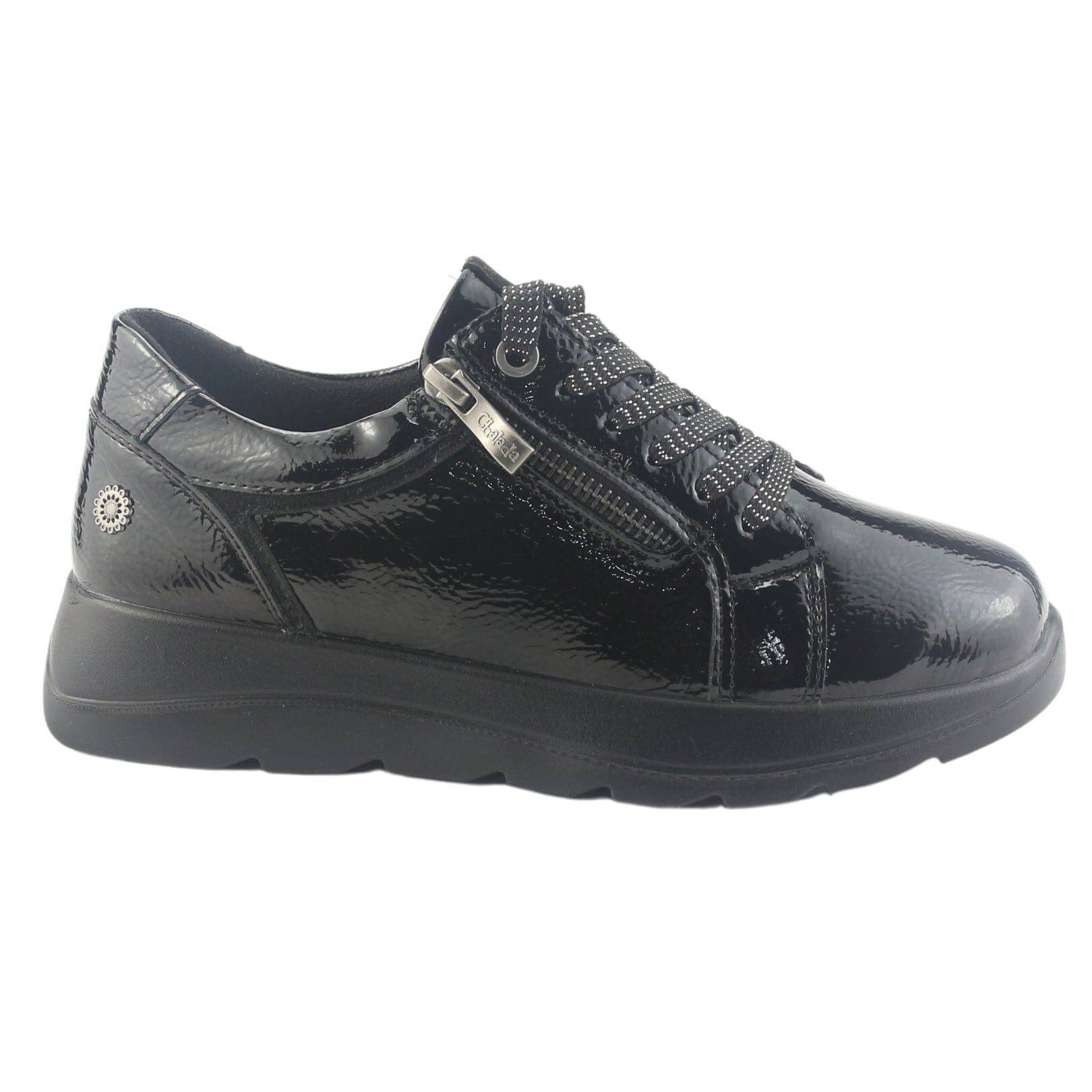ZAPATILLA CHALADA MUJER ONIX-1 NEGRO URBANO - 1