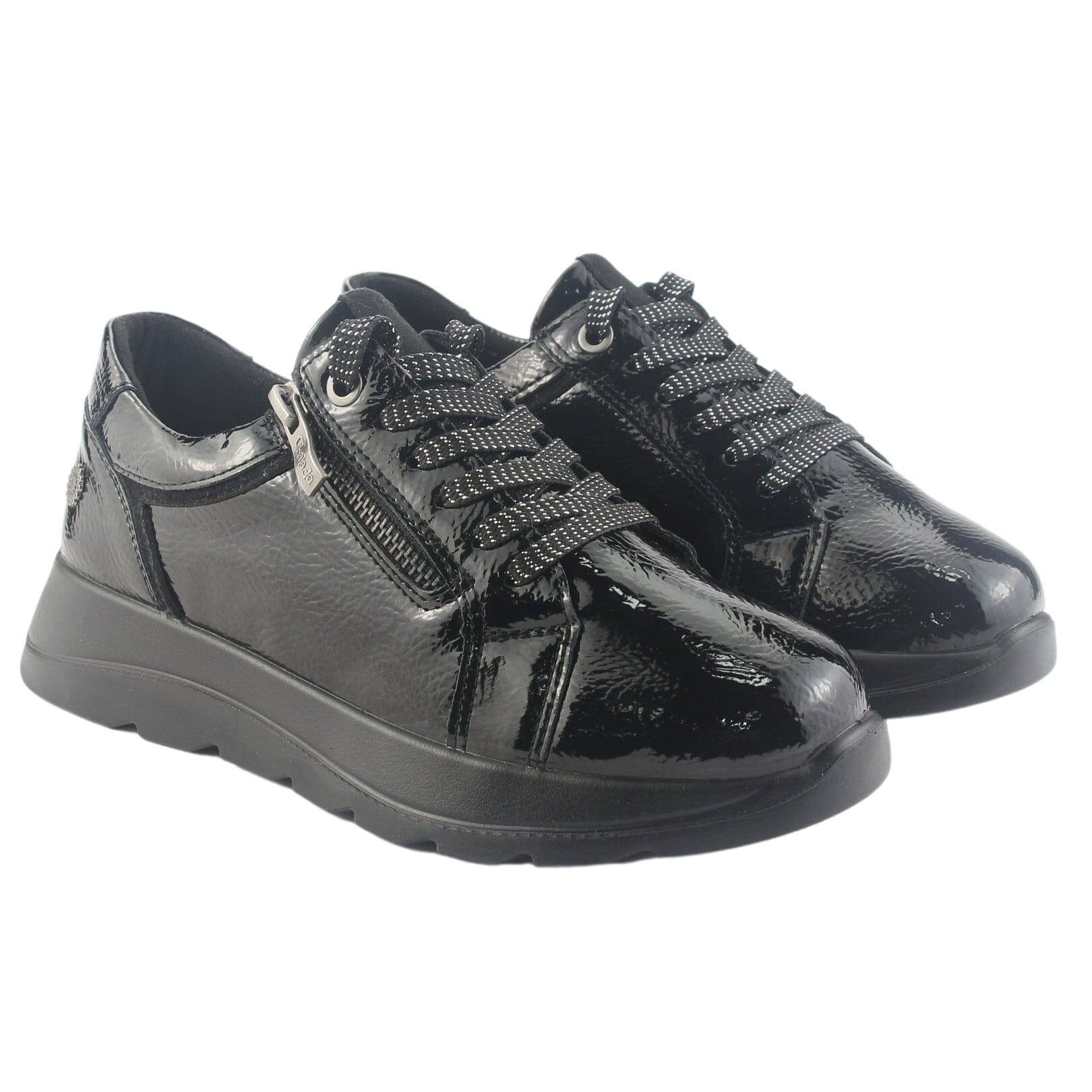 ZAPATILLA CHALADA MUJER ONIX-1 NEGRO URBANO - 5