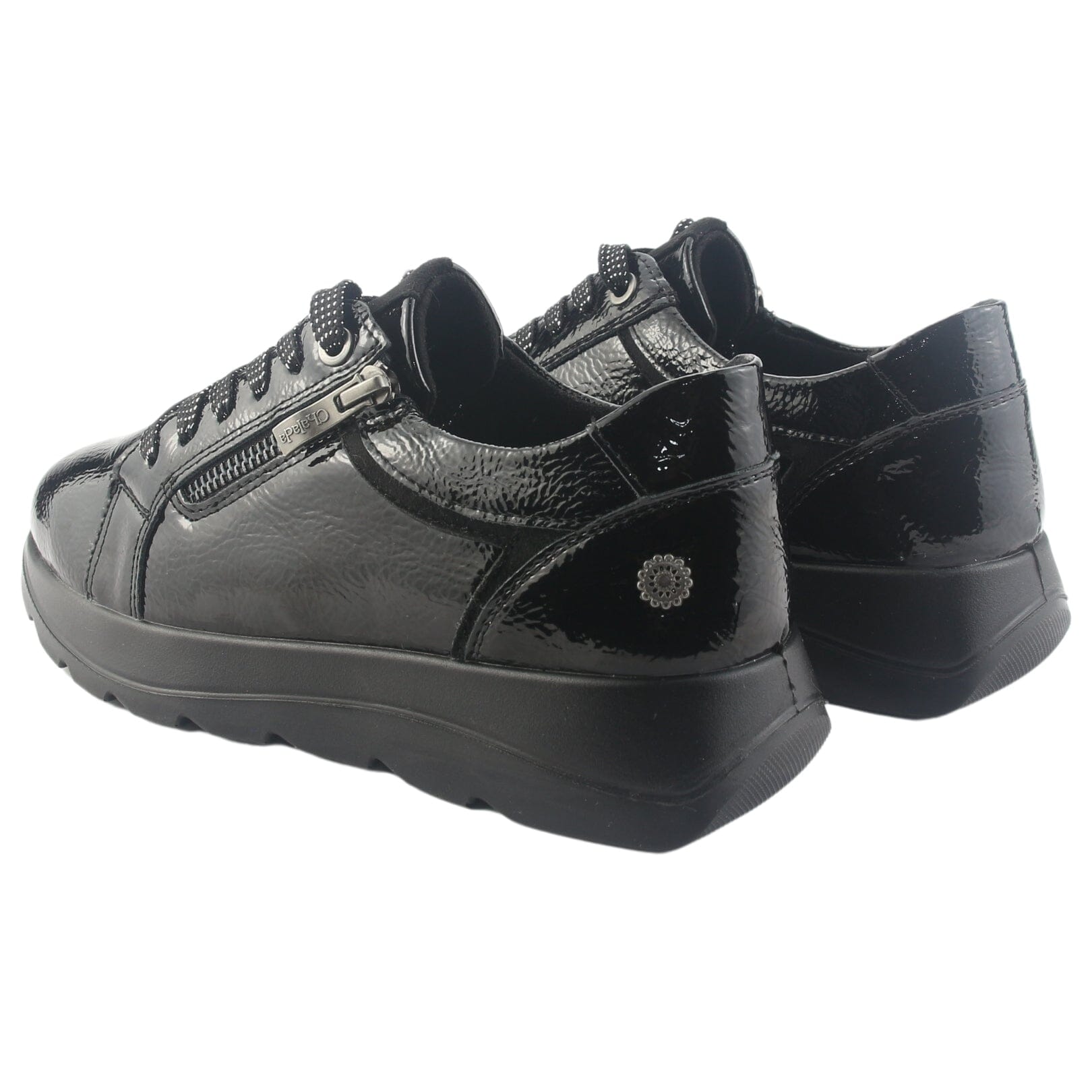 ZAPATILLA CHALADA MUJER ONIX-1 NEGRO URBANO - 6