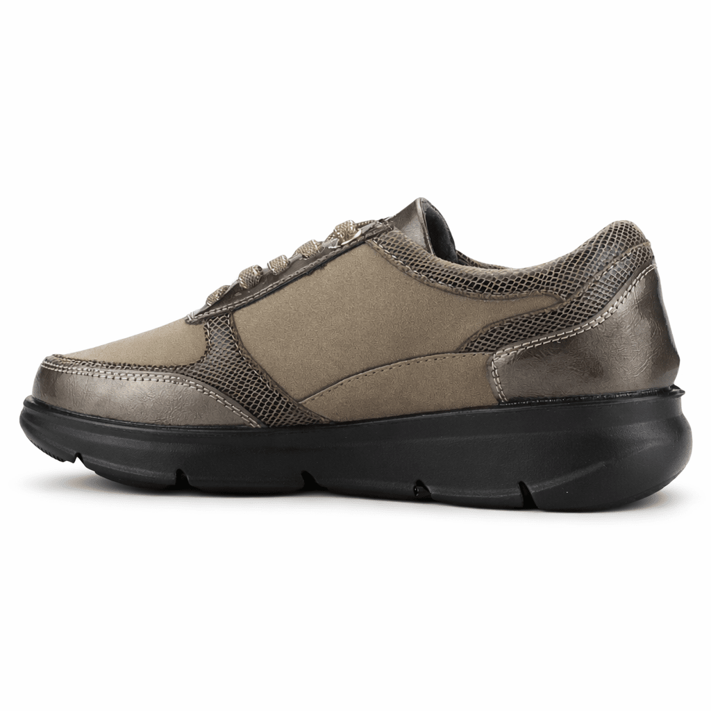 ZAPATILLA BEIGE MUJER CASUAL CHALADA GRAKI - 2