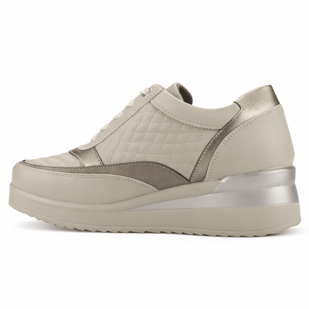 ZAPATILLA BEIGE MUJER URBANO CHALADA DANAY - 2