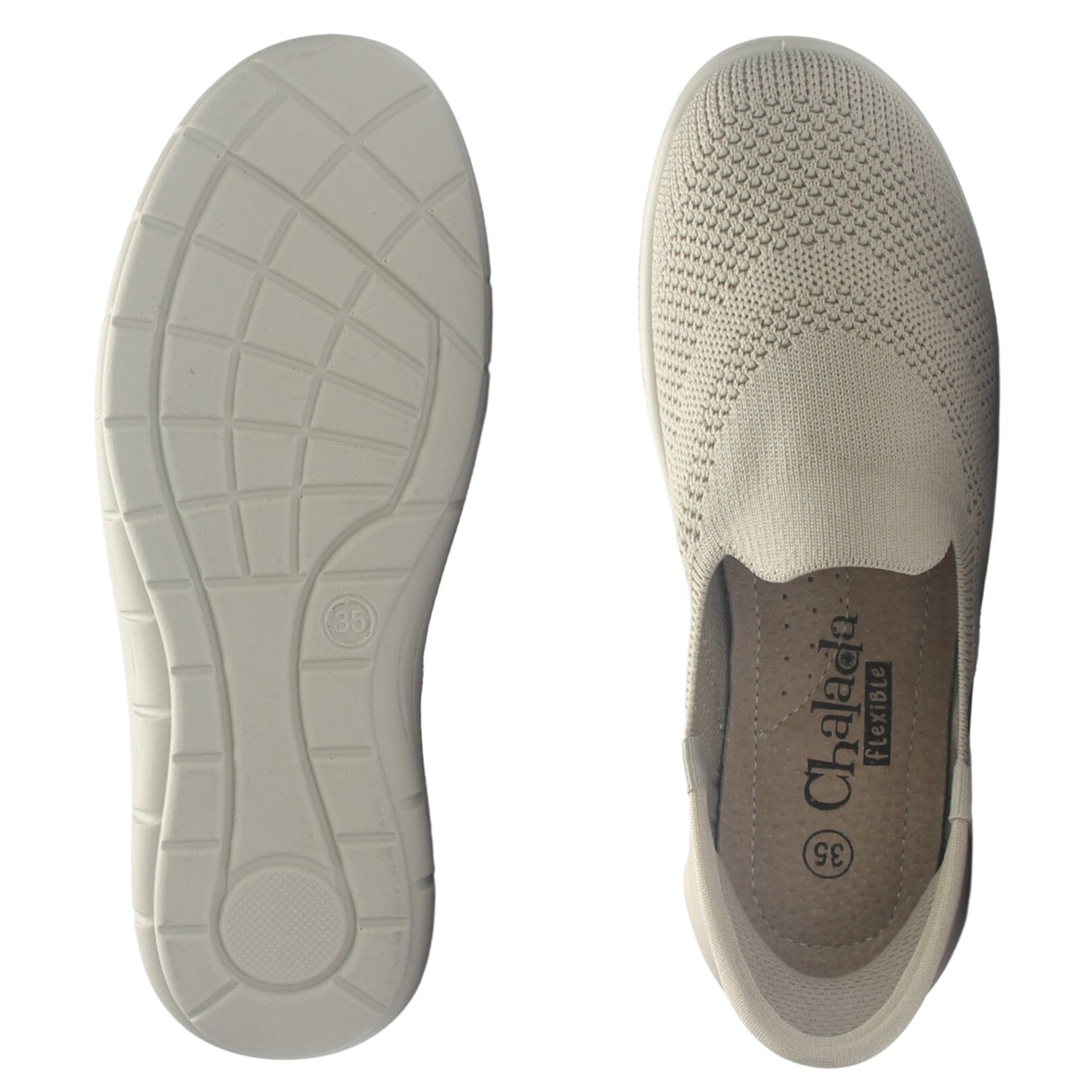 ZAPATILLA MUJER CHALADA MOMI-1 BEIGE URBANO - 7