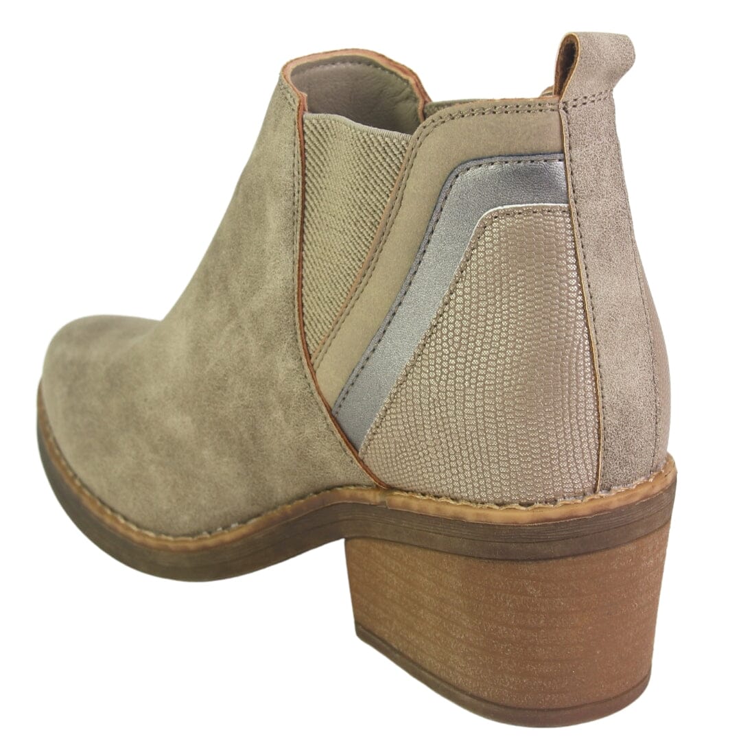 BOTIN CHALADA MUJER CAMP-30 TAUPE CASUAL - 4