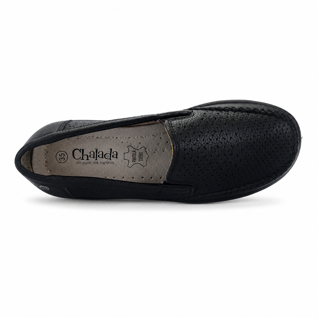 ZAPATO NEGRO MUJER CASUAL CHALADA TANDI - 5