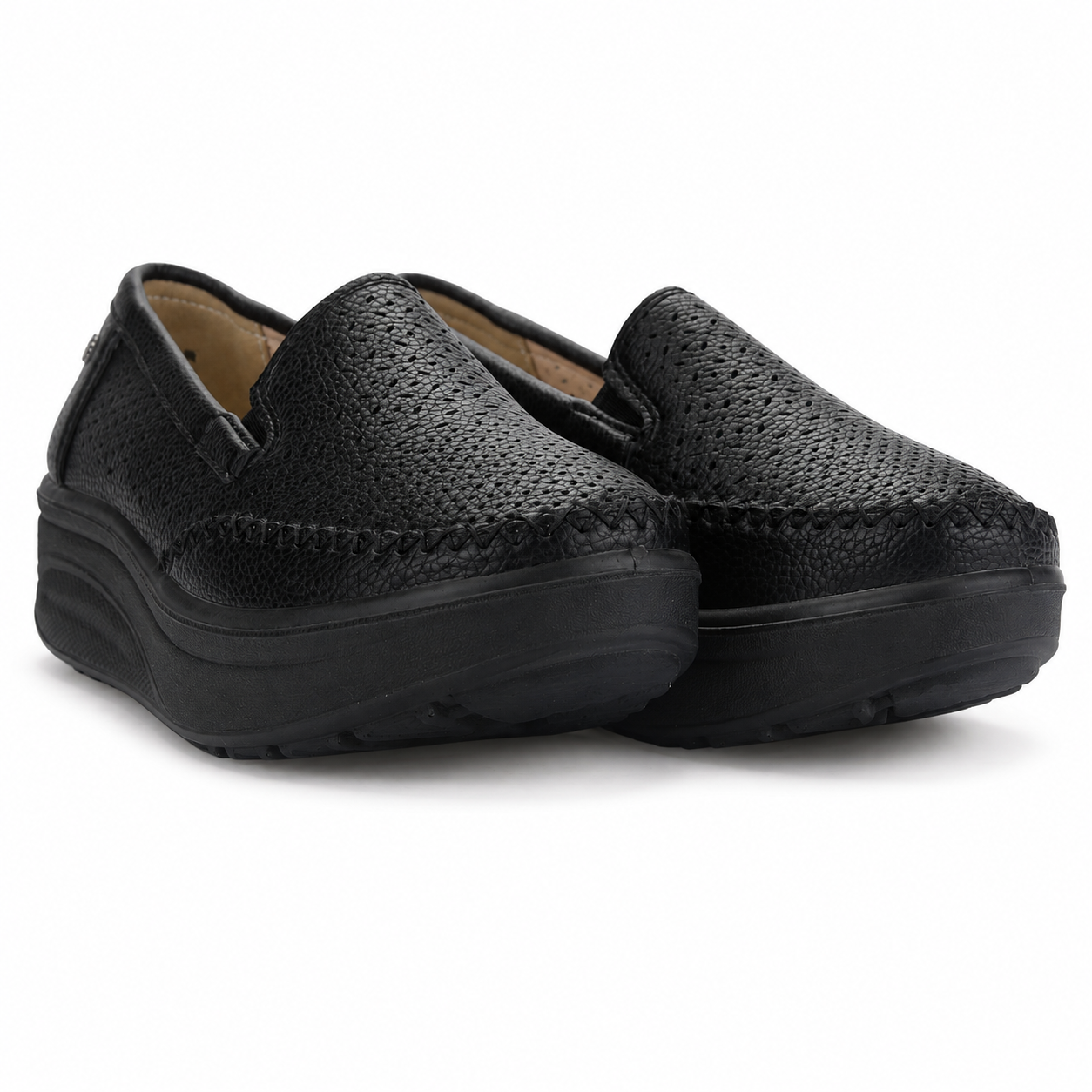 ZAPATO NEGRO MUJER CASUAL CHALADA TANDI - 7