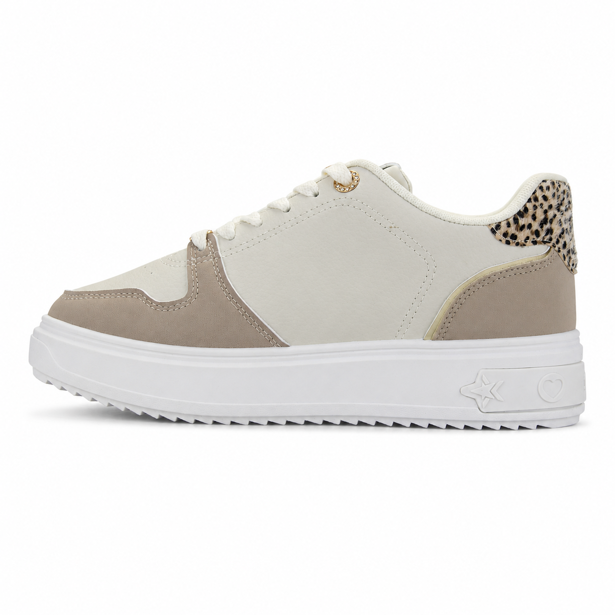 ZAPATILLA BEIGE MUJER URBANO CHALADA STAR - 2