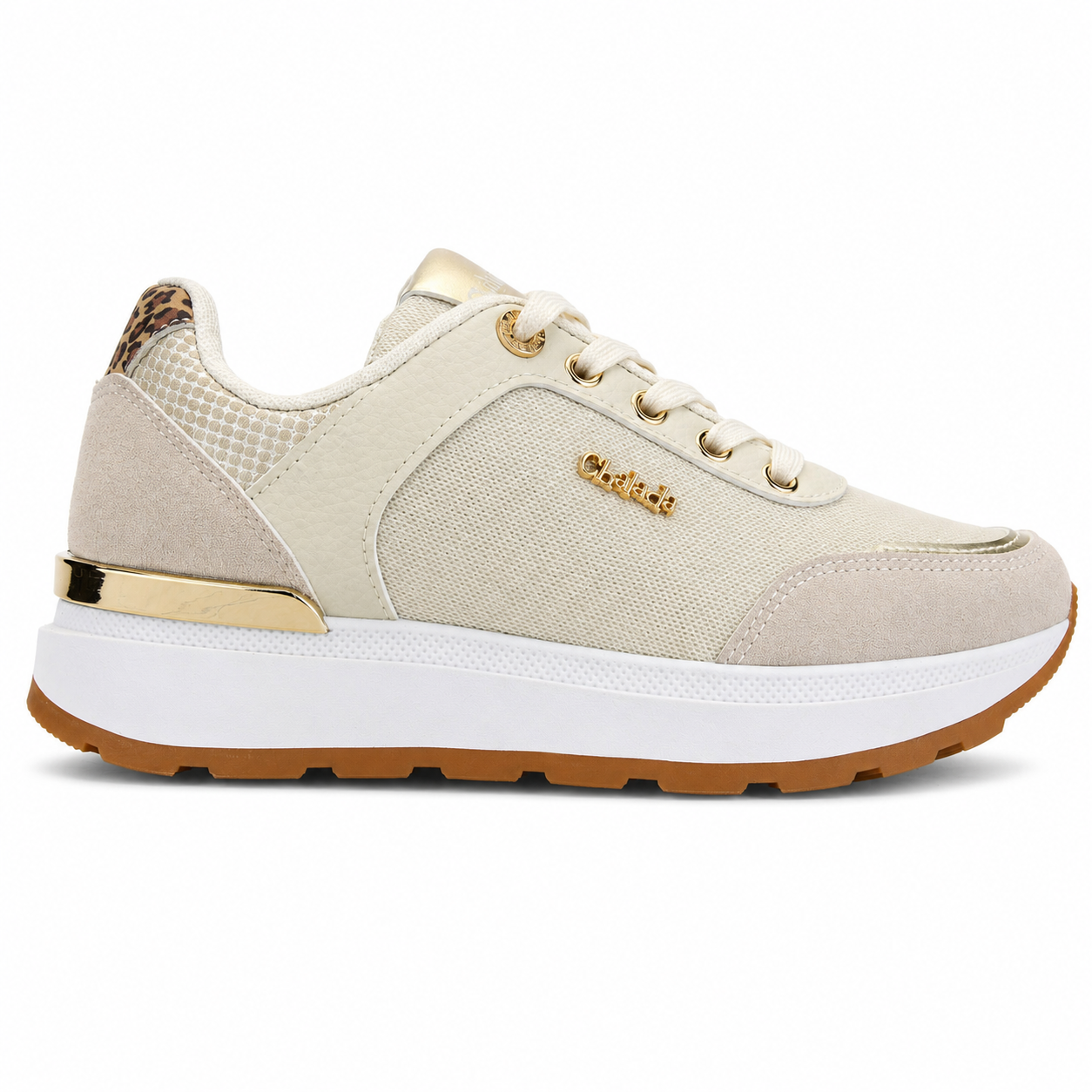 ZAPATILLA BEIGE MUJER URBANO CHALADA SURY - 1