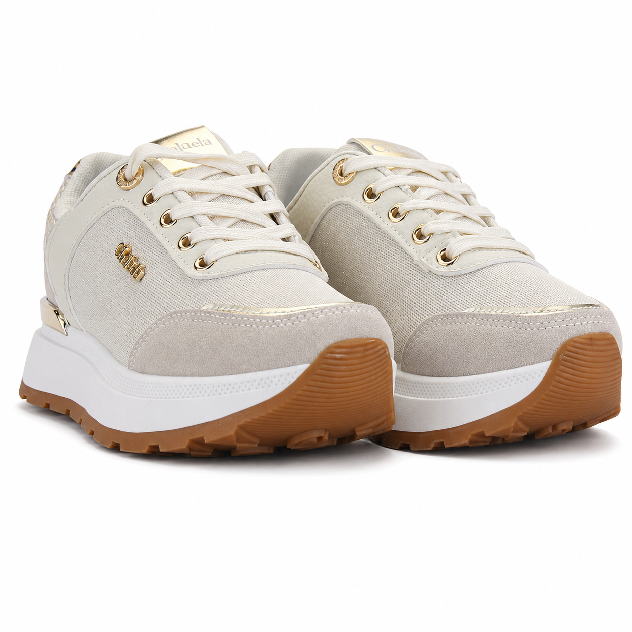 ZAPATILLA BEIGE MUJER URBANO CHALADA SURY - 7