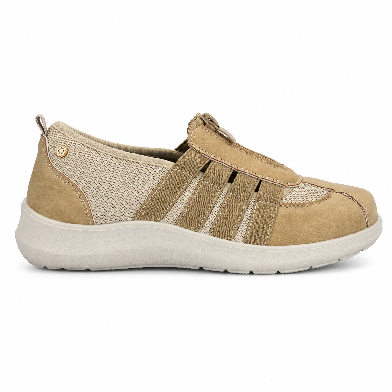 ZAPATO BEIGE MUJER CASUAL CHALADA FIRENA - 1