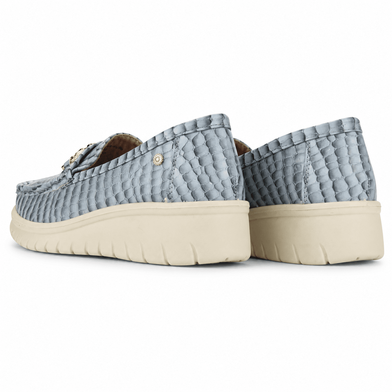 MOCASIN AZUL MUJER CASUAL CHALADA RIOJA - 8