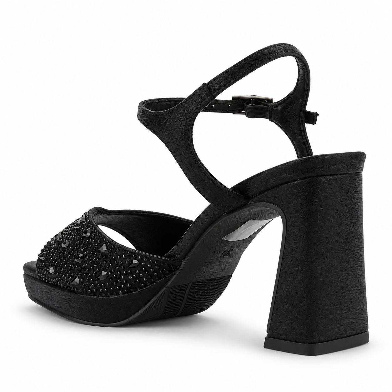 SANDALIA NEGRO MUJER CASUAL CHALADA MURELI - 4