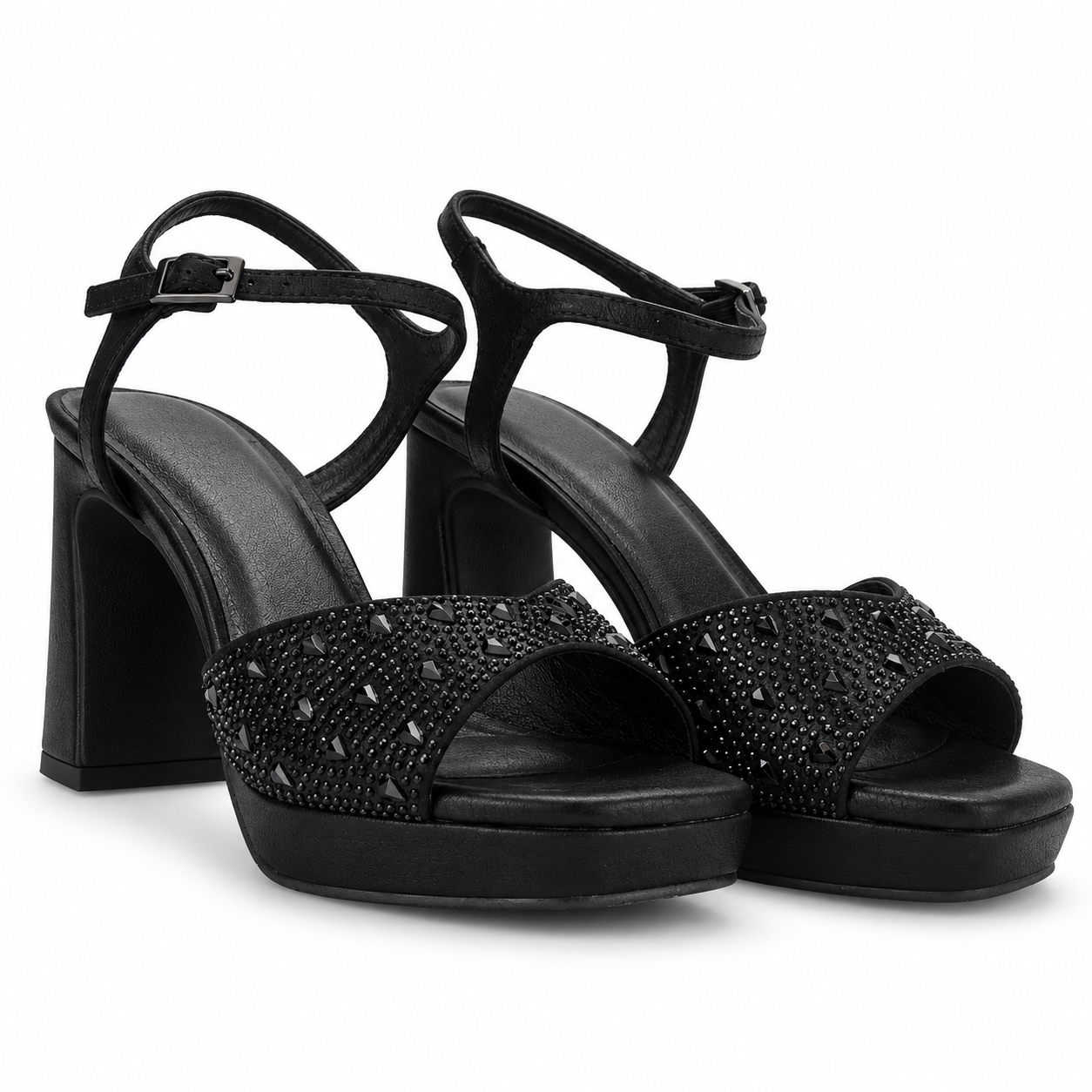 SANDALIA NEGRO MUJER CASUAL CHALADA MURELI - 5