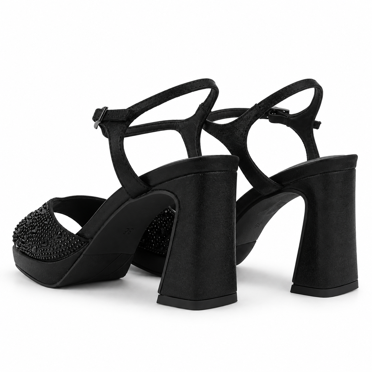 SANDALIA NEGRO MUJER CASUAL CHALADA MURELI - 6