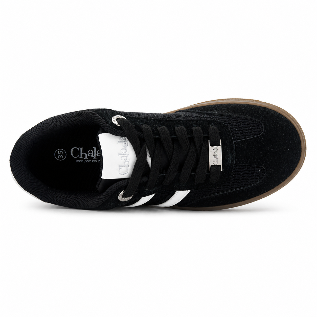ZAPATILLA NEGRO MUJER URBANO CHALADA ANTU - 5