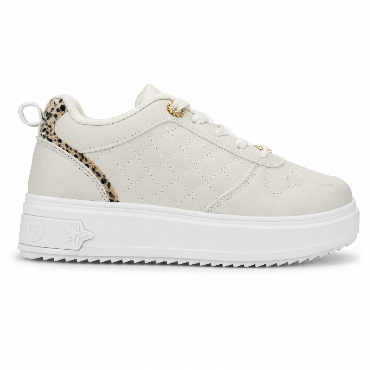ZAPATILLA BEIGE MUJER URBANO CHALADA STAR - 1