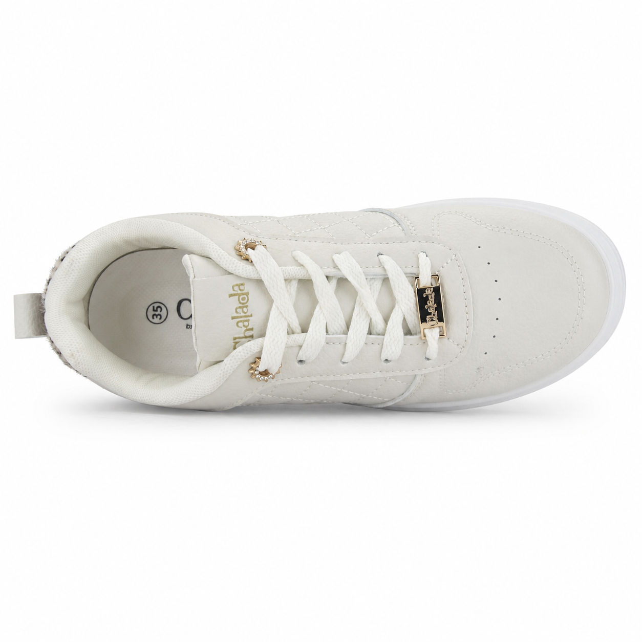 ZAPATILLA BEIGE MUJER URBANO CHALADA STAR - 5
