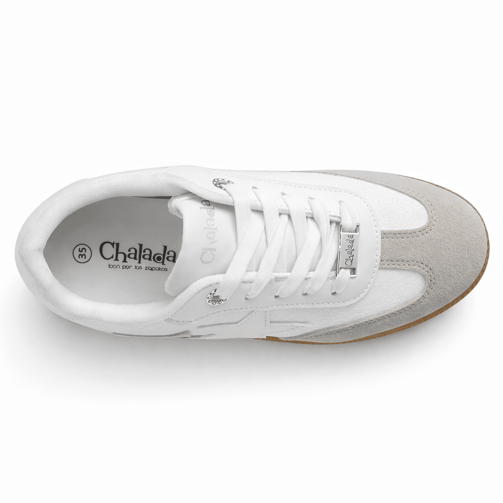ZAPATILLA BLANCO MUJER URBANO CHALADA ANTULOW - 5