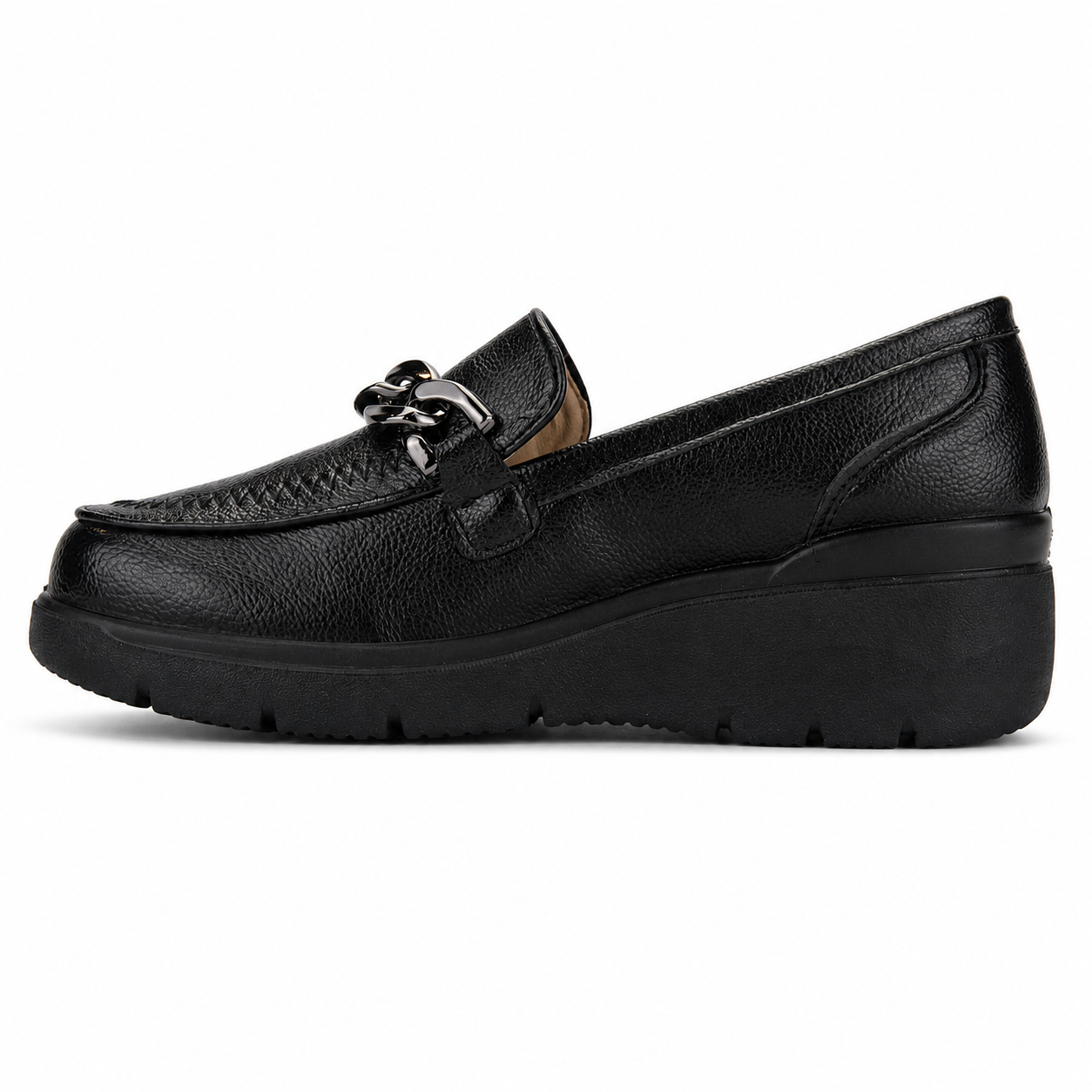 MOCASIN NEGRO MUJER CASUAL CHALADA DEZA - 2