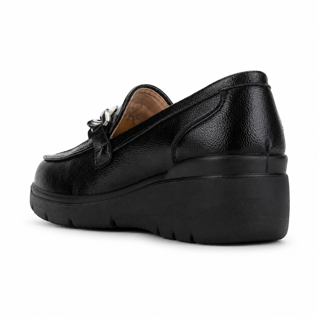 MOCASIN NEGRO MUJER CASUAL CHALADA DEZA - 4
