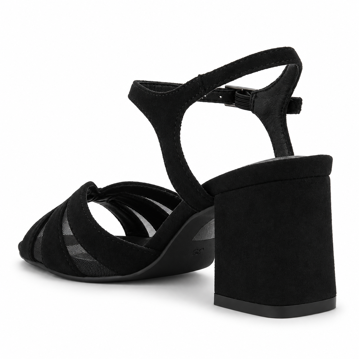 SANDALIA NEGRO MUJER CASUAL CHALADA VENDRA - 4