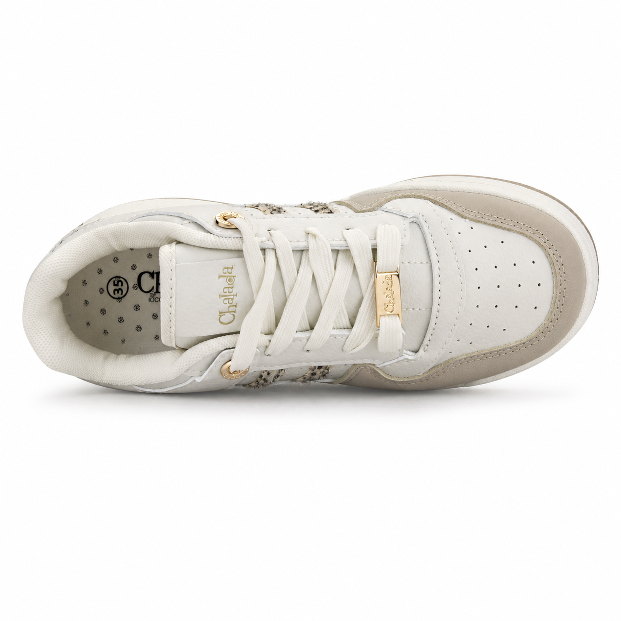 ZAPATILLA BEIGE MUJER URBANO CHALADA JUVE - 5