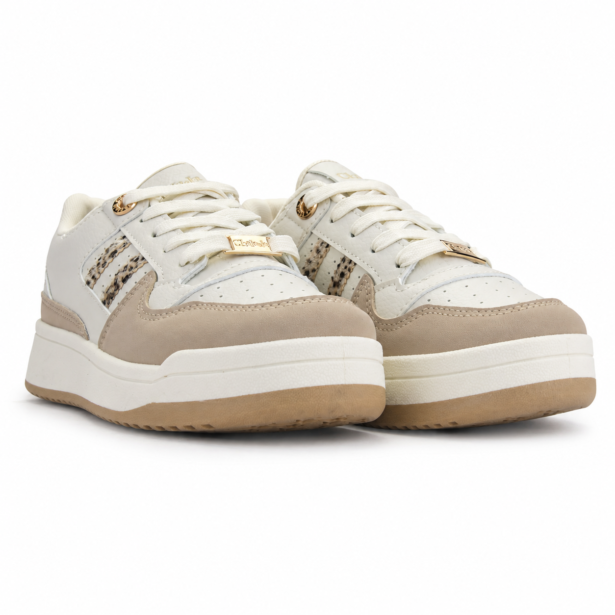 ZAPATILLA BEIGE MUJER URBANO CHALADA JUVE - 7