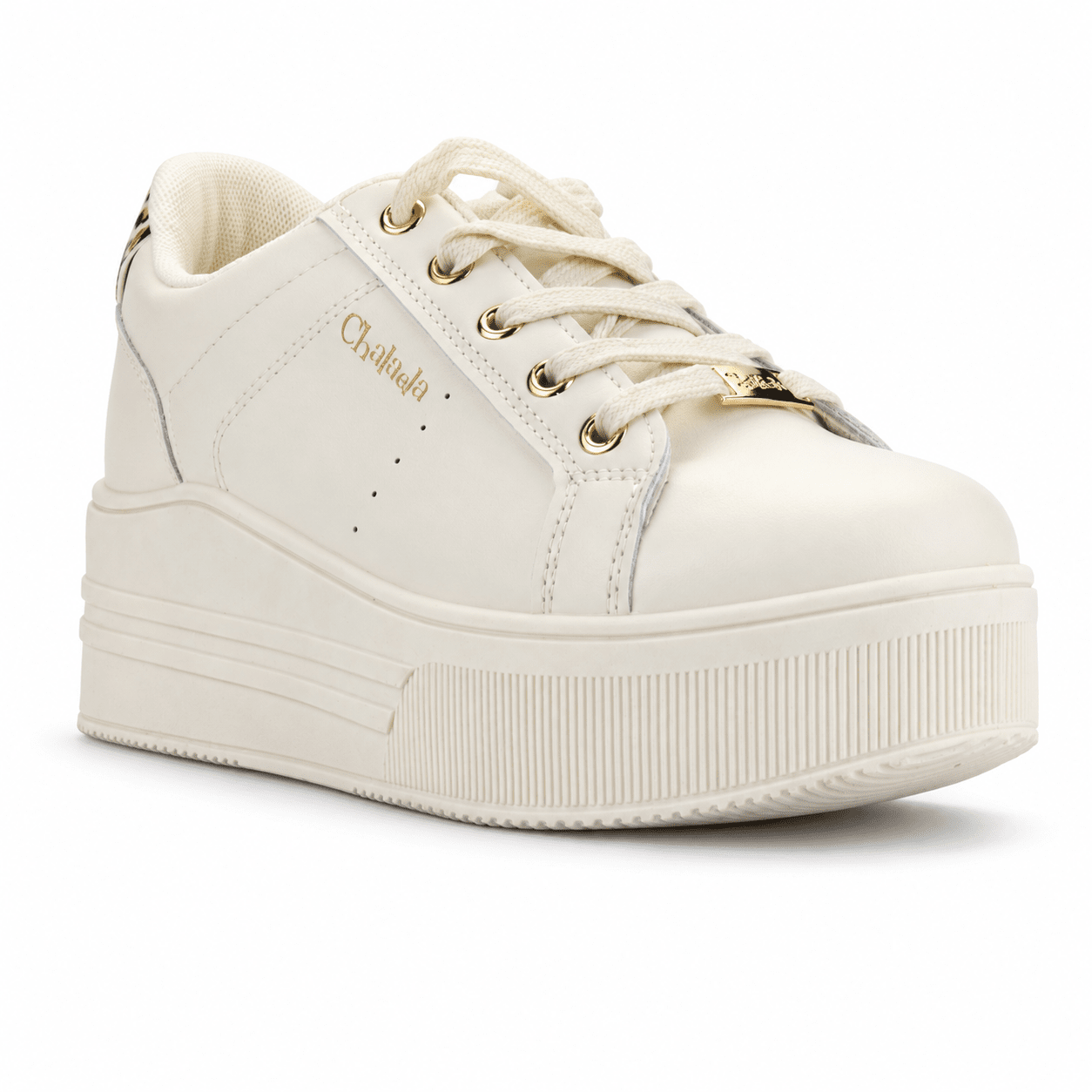 ZAPATILLA BEIGE MUJER URBANO CHALADA MEMPHI - 3