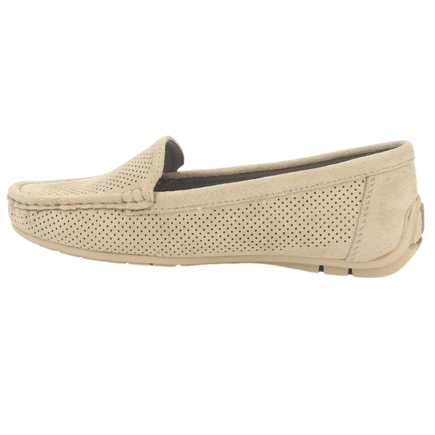 MOCASIN BEIGE MUJER CASUAL CHALADA NAUTICO - 2