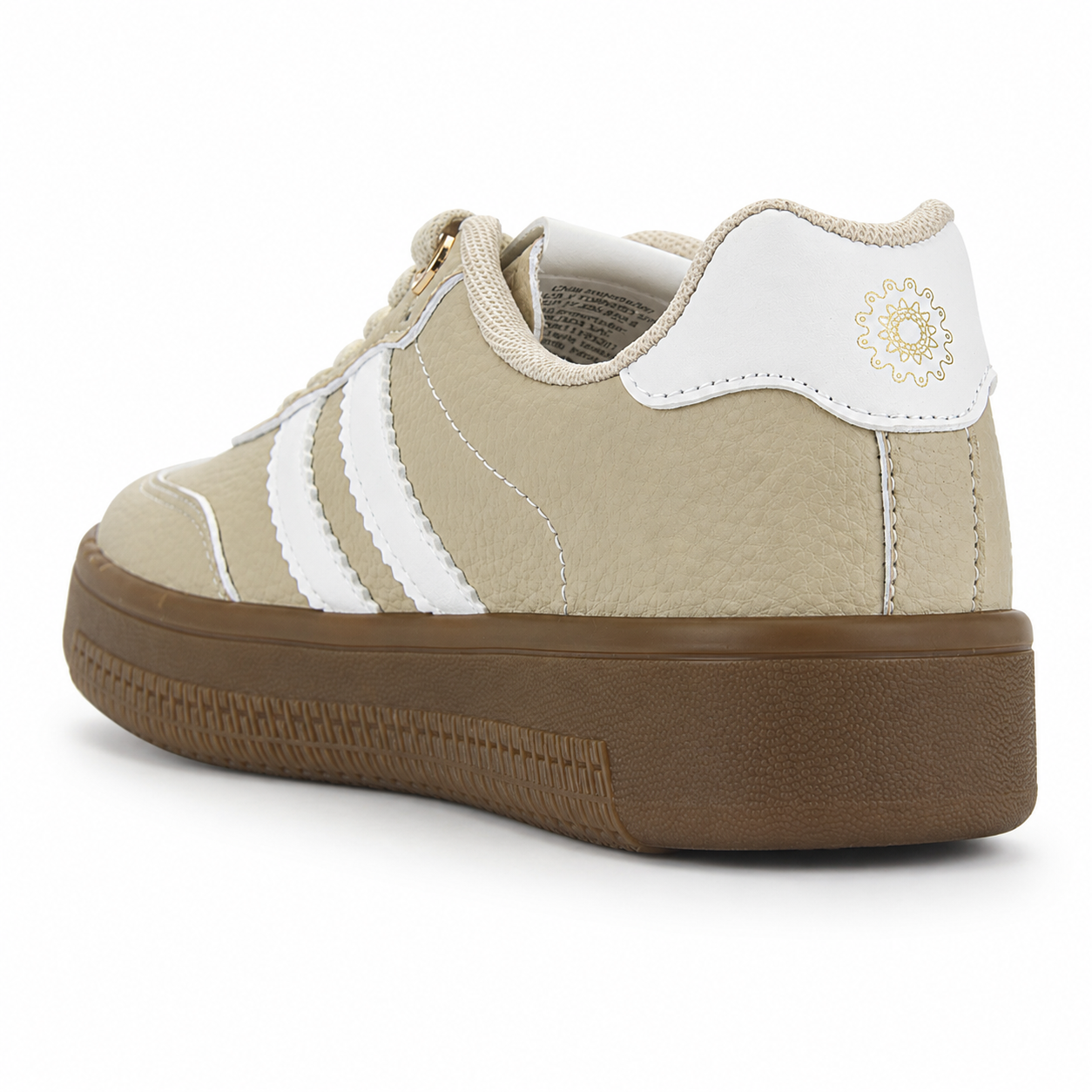 ZAPATILLA BEIGE MUJER URBANO CHALADA ANTU - 4