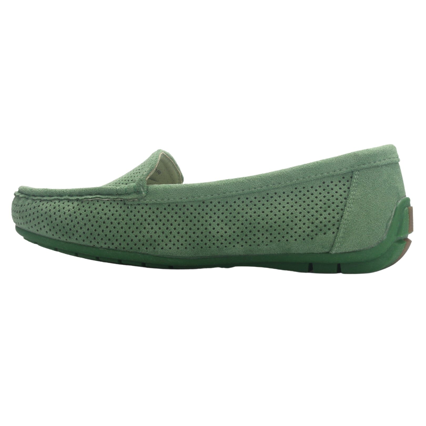 MOCASIN VERDE MUJER CASUAL CHALADA NAUTICO - 2