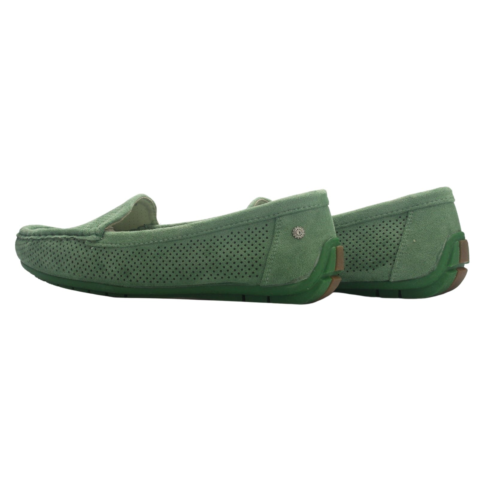 MOCASIN VERDE MUJER CASUAL CHALADA NAUTICO - 6