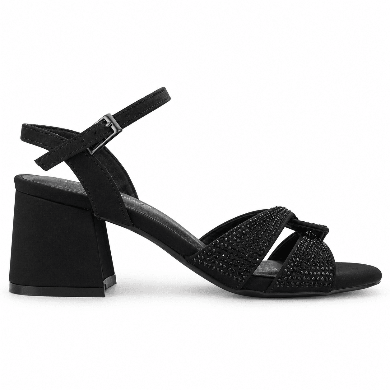 SANDALIA NEGRO MUJER CASUAL CHALADA FIRA - 1
