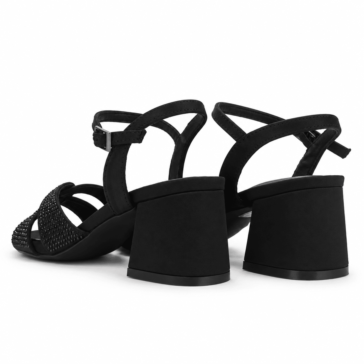 SANDALIA NEGRO MUJER CASUAL CHALADA FIRA - 6
