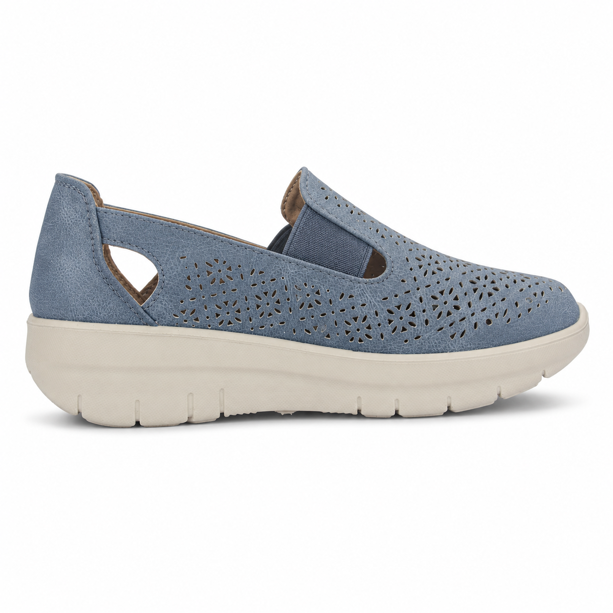 ZAPATO AZUL MUJER CASUAL CHALADA NEPTUN - 2